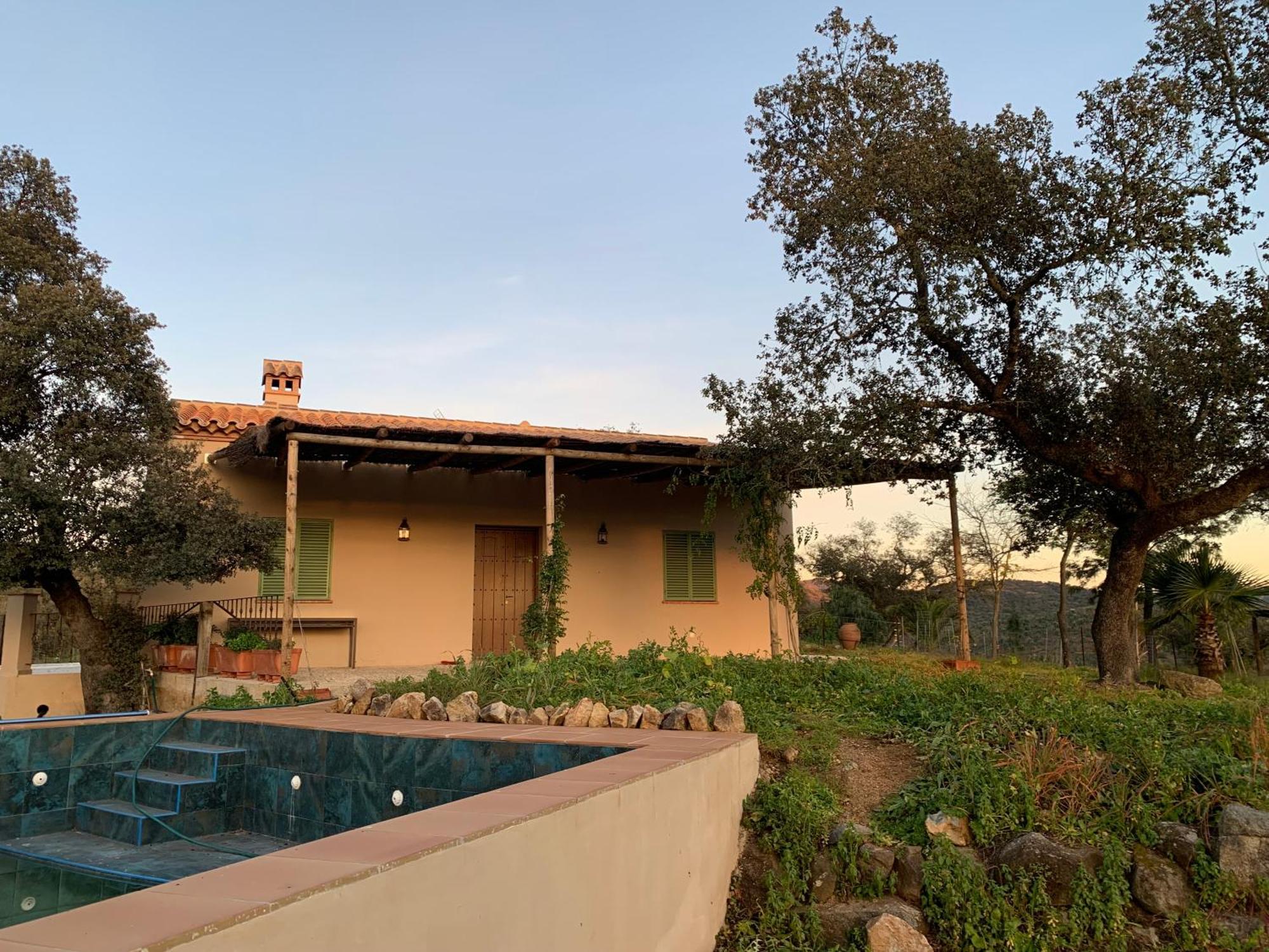 Alojamiento Rural En Aracena. Finca El Rehilete Luaran gambar